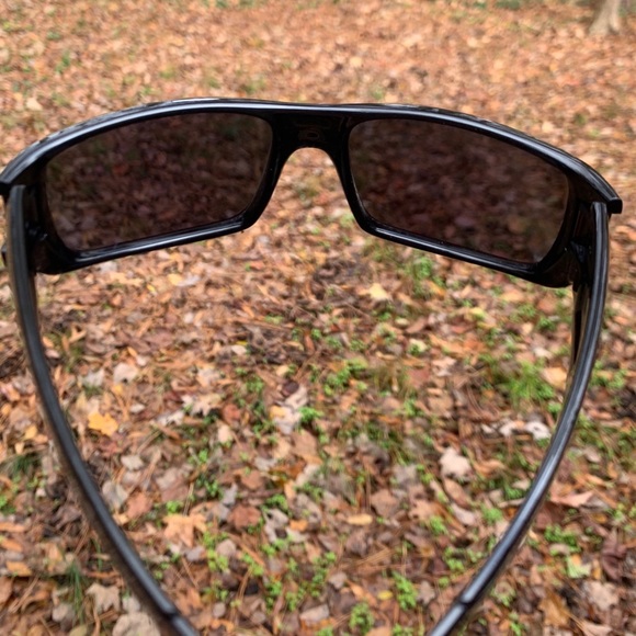 SOLD! OAKLEY SUNGLASSES for men black with green jade lenses BRAND NEW IN BOX! - Picture 9 of 13